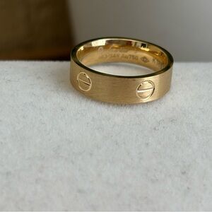 18K Real Gold Ring Size5